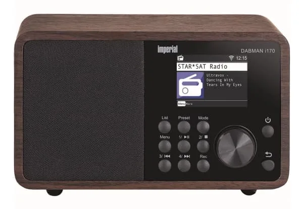 Imperial DABMAN i170 DAB+, Bärbar, Analog, DAB+, FM, 87,5