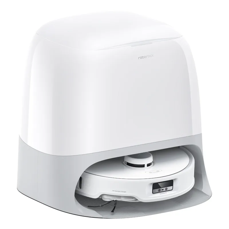 Roborock Qrevo Curv robotdammsugare, vit