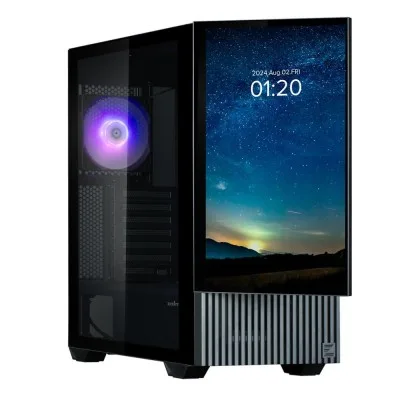 Zalman Z10 DS midi tower-chassi ATX svart
