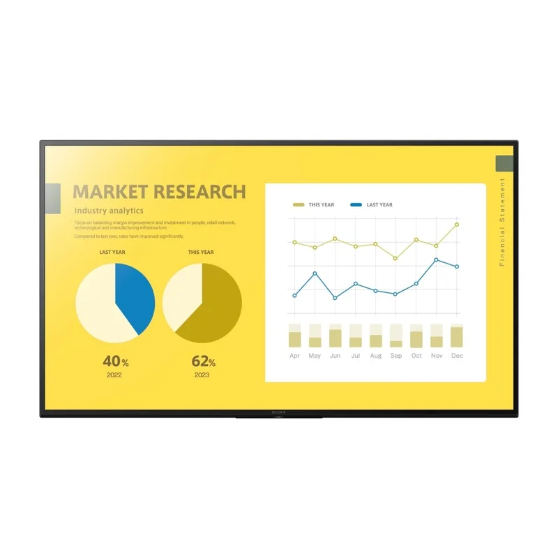 Sony FW-55EZ20L 55" 4K UHD skyltningsdisplay