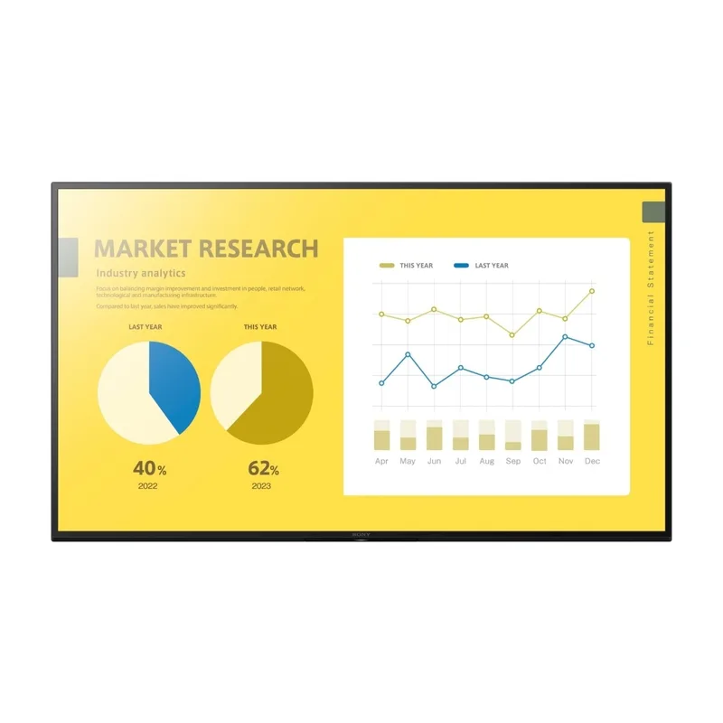 Sony FW-43EZ20L 43" 4K UHD skyltningsdisplay