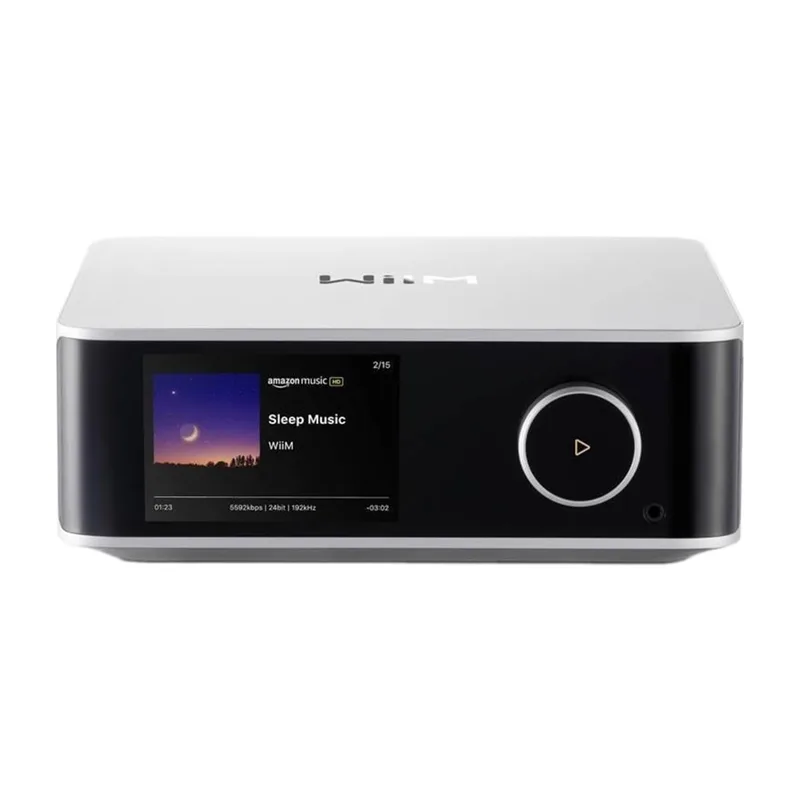 WiiM Ultra nätverksspelare, silver