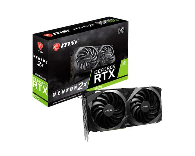 MSI GeForce RTX 3070 8GB VENTUS 2X