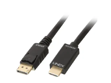 Lindy 36924, 5 m, DisplayPort, HDMI Typ A (standard)
