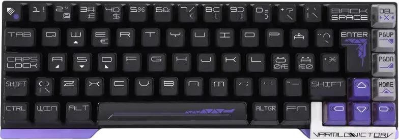 Varmilo VYU68 Victory Hall Effect 65% Gateron Magnet White Linear