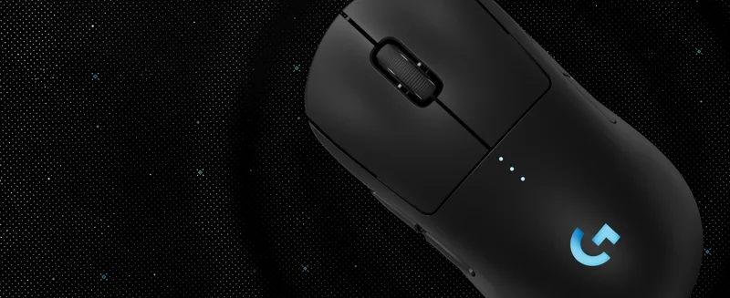 Logitech G Pro 2 Lightspeed gamingmus, svart