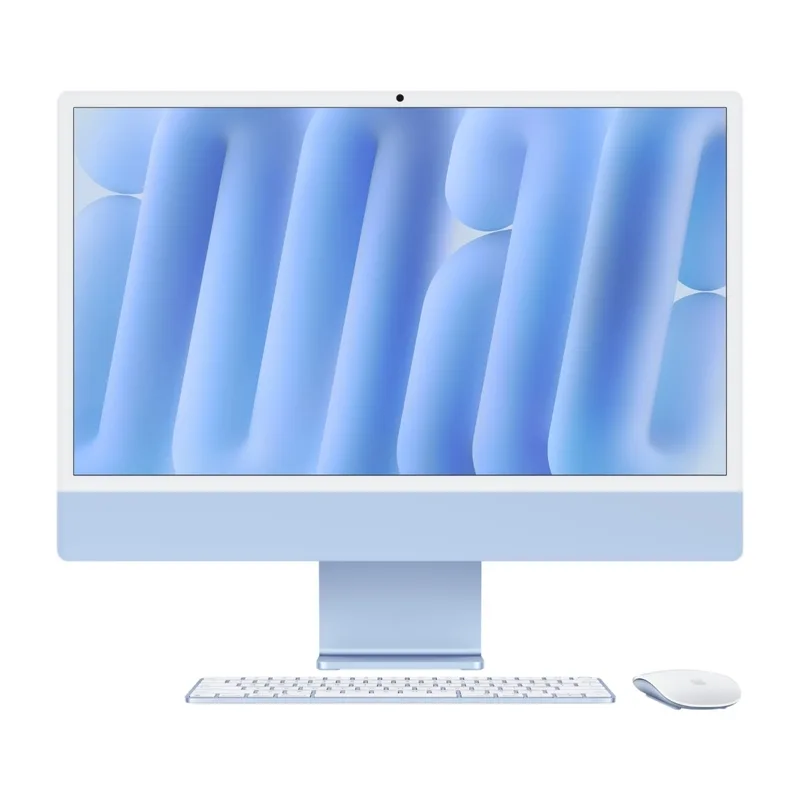 Apple iMac 24" (M4) 10C 24/512 GB, blå