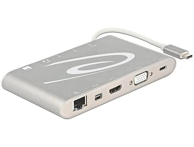 DeLock 87298 USB Type-C 3.1 dockningsstation 4K