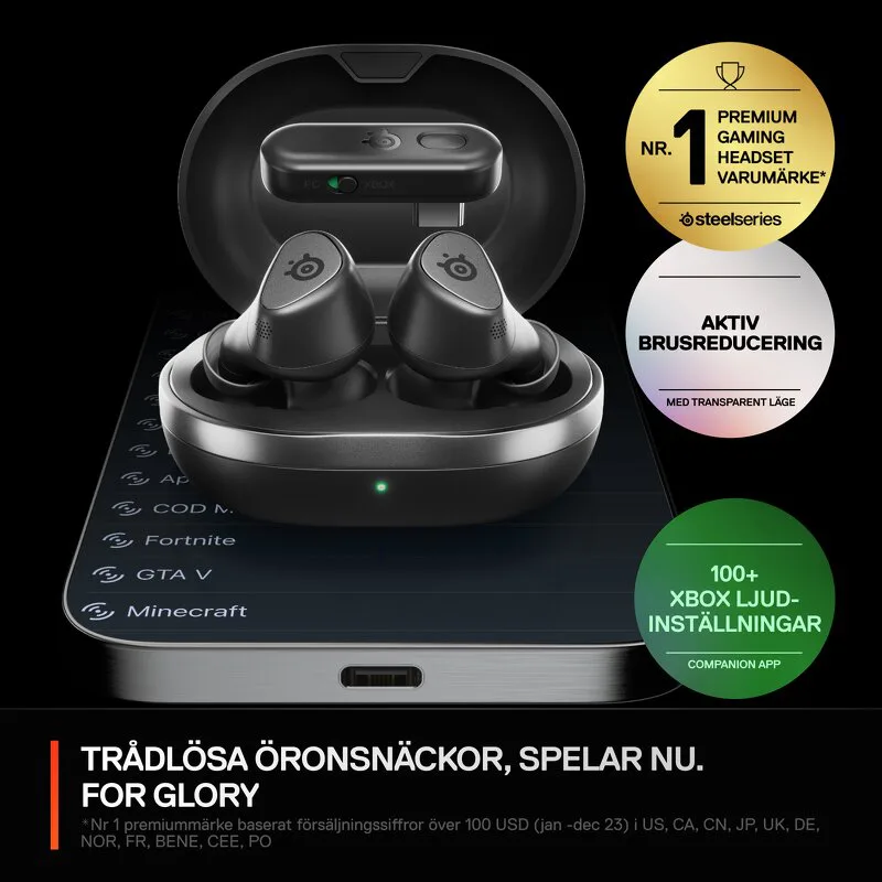 SteelSeries Arctis GameBuds™ för Xbox