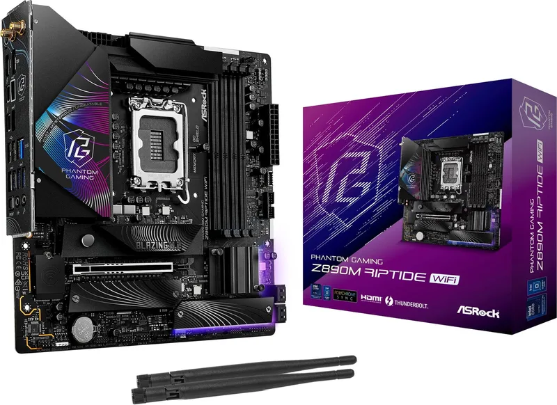 ASRock Phantom Gaming Z890M RIPTIDE WIFI
