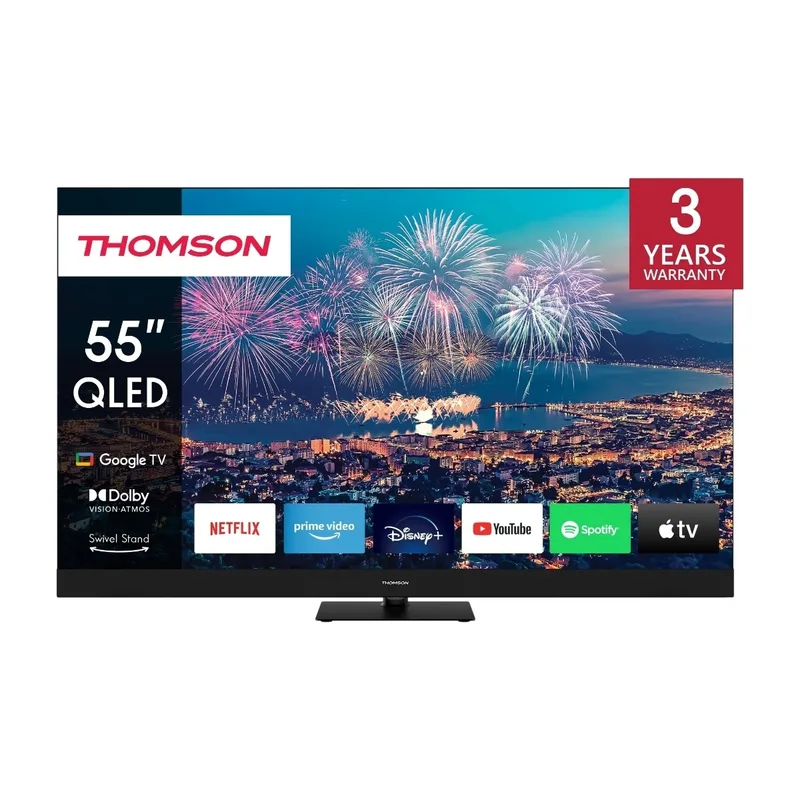 Thomson 55" 4K QLED Plus Google TV 55QG6C14
