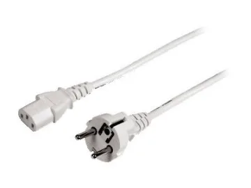 Hama - strömkabel - power CEE 7/7 till power IEC 60320 C13