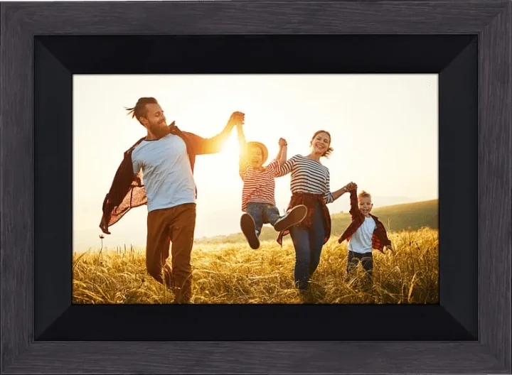 ROLLEI Smart Frame WiFi 105 Wooden Black