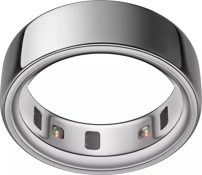 Oura Ring 4 Silver Size 10
