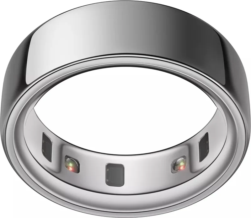 Oura Ring 4 i silver, storlek 14