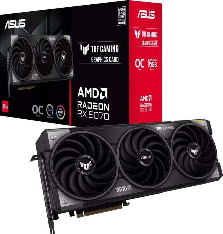 Asus Radeon RX 9070 TUF Gaming OC