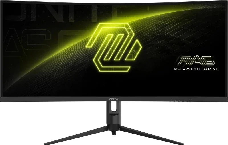 34" MSI MAG 342CQR E2, Curved VA 3440x1440, 1 ms, 180Hz, 1500R, höjdjusterbar, 2xHDMI/DP