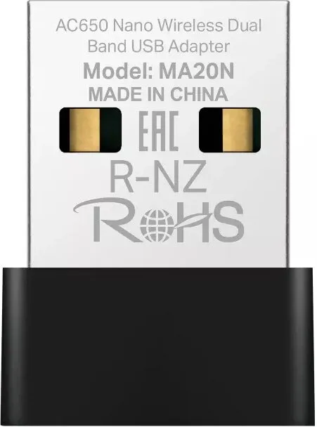 Mercusys MA20N trådlös USB-adapter, Wi-Fi 5, 650 Mbit/s