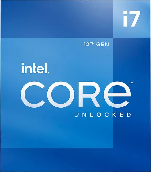 Intel Core i7 12700K 12:e gen. CPU