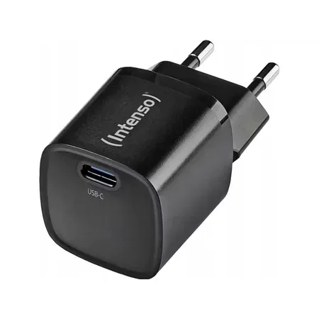 Intenso Power Adapter W30C² GaN-laddare 30 W, USB-C, svart