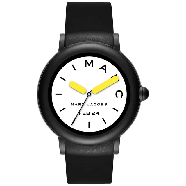 Marc Jacobs Riley smartklocka, svart