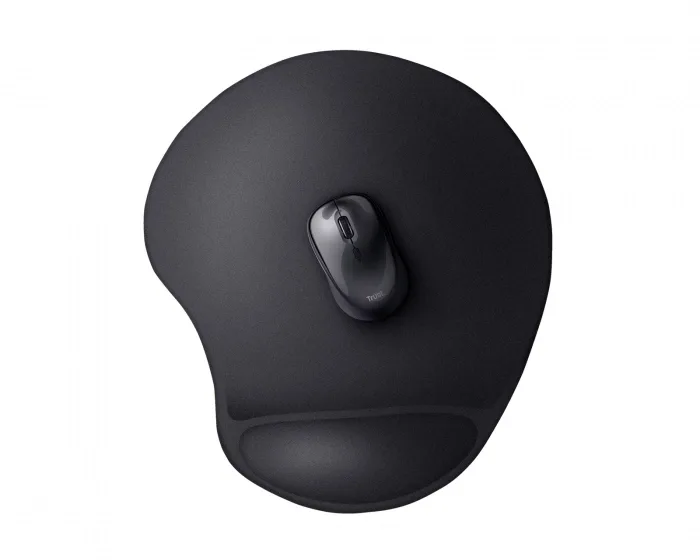 Trust Bigfoot gel musmatta svart ergonomisk svart