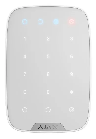 Ajax Systems 38249.12.WH1 Trådlöst tangentbord KeyPad