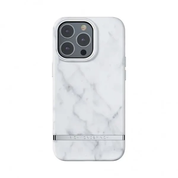 Richmond & Finch iPhone 13 Pro Skal White Marble
