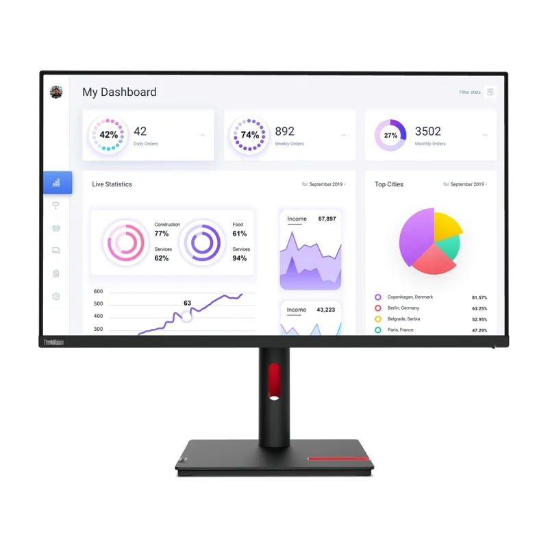Lenovo ThinkVision T32p-30 31,5" QHD-skärm