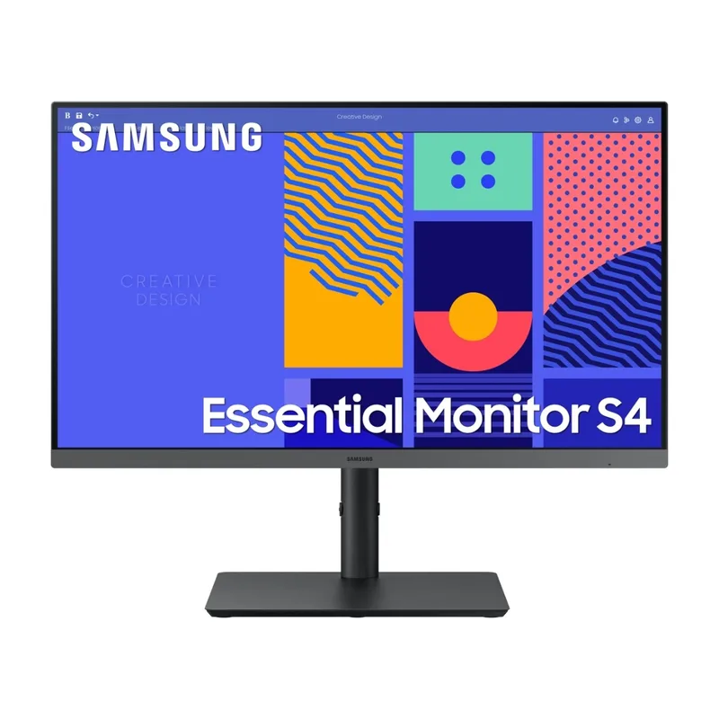 Samsung Essential S4 24" Full HD-skärm, svart