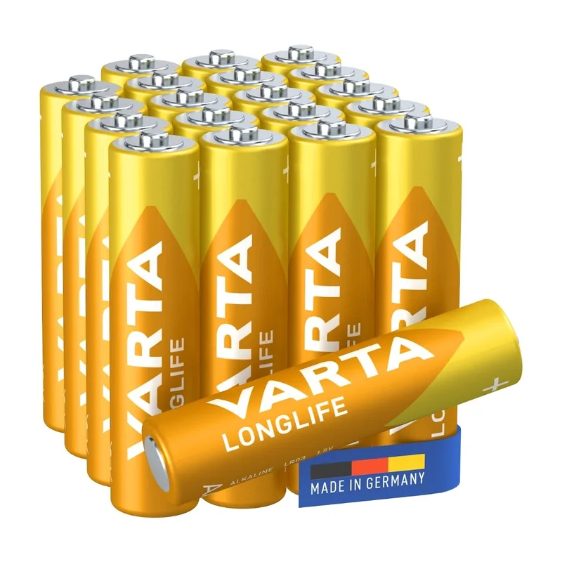 Varta Longlife AAA / LR03 Batteri 20-pack