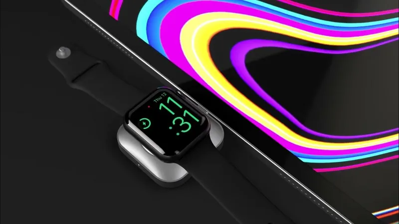 Satechi USB-C Apple Watch Magnetisk laddningsstation