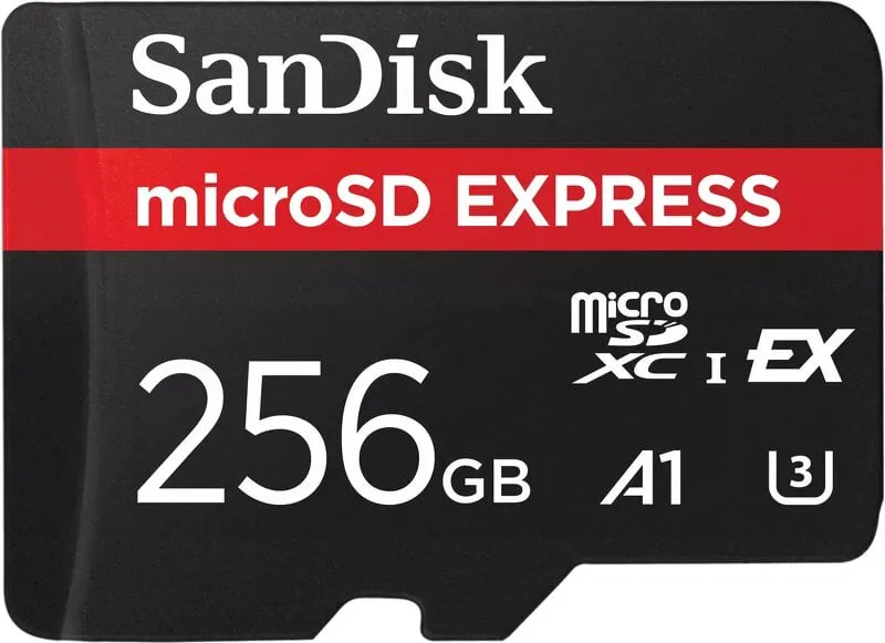 SanDisk Express microSD Card - 256GB