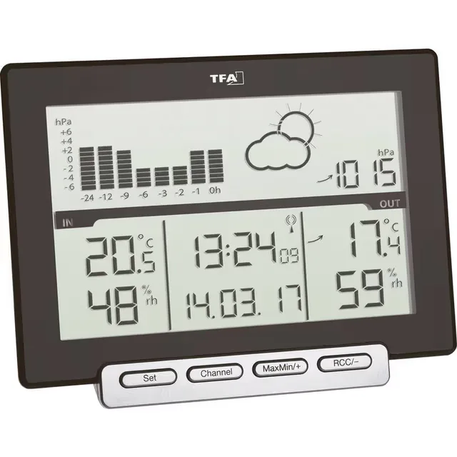 TFA Dostmann Meteo Sens 35.1139.01 Trådlös digital
