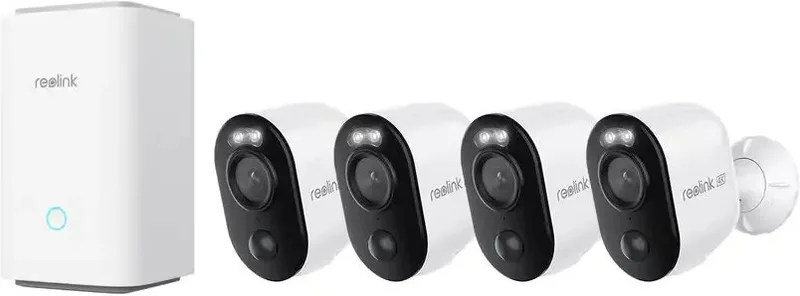 Reolink Home Hub with 4x Argus 3 Ultra