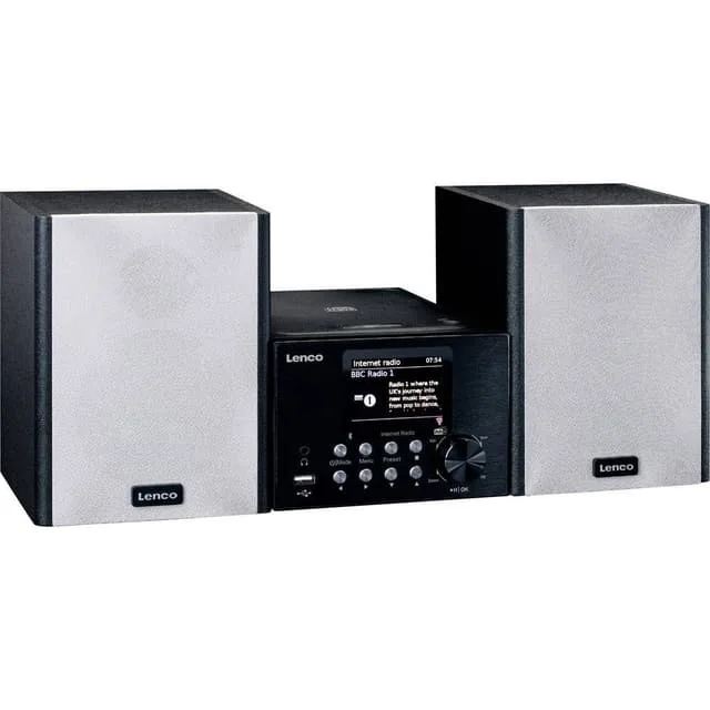 Lenco MC-250BK Kompaktstereo Bluetooth, CD, DAB+,