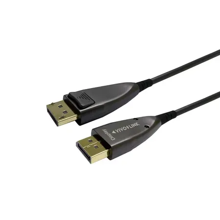 VivoLink Pro DisplayPort 1.4-kabel, 7680 x 4320 pixlar, guldpläterad