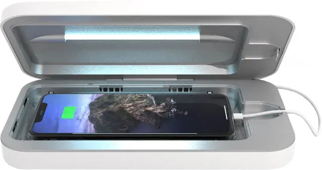 Phonesoap Go desinfektion och laddare för telefon