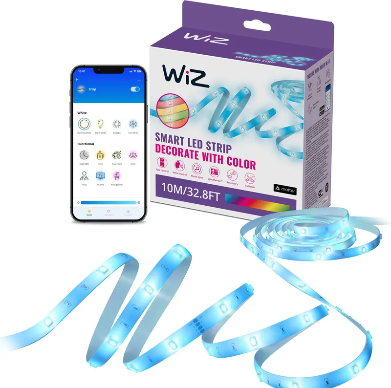 WiZ RGB LED Strip 10m Type-C