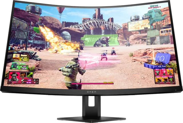 HP Omen 27C 27" välvd bildskärm för