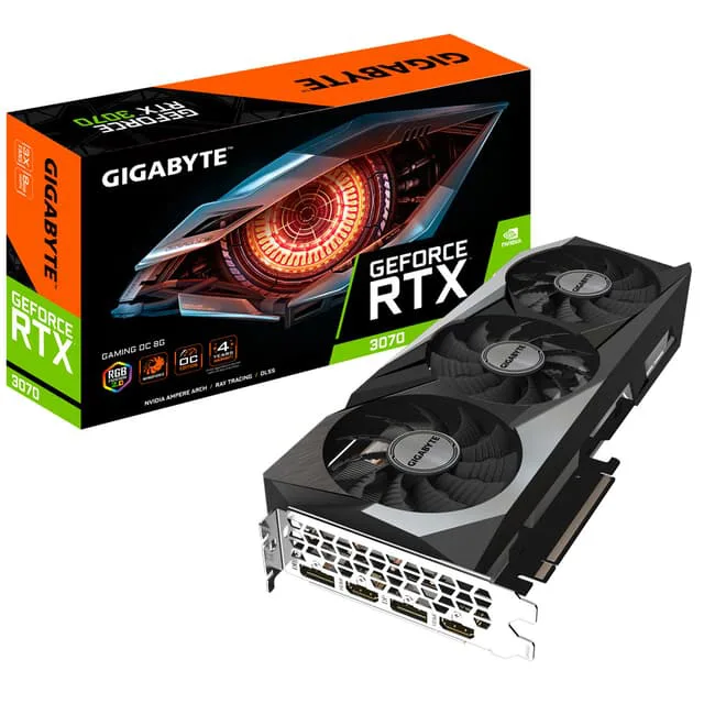 Gigabyte Geforce RTX 3070 GAMING OC 8GB Rev 2.0