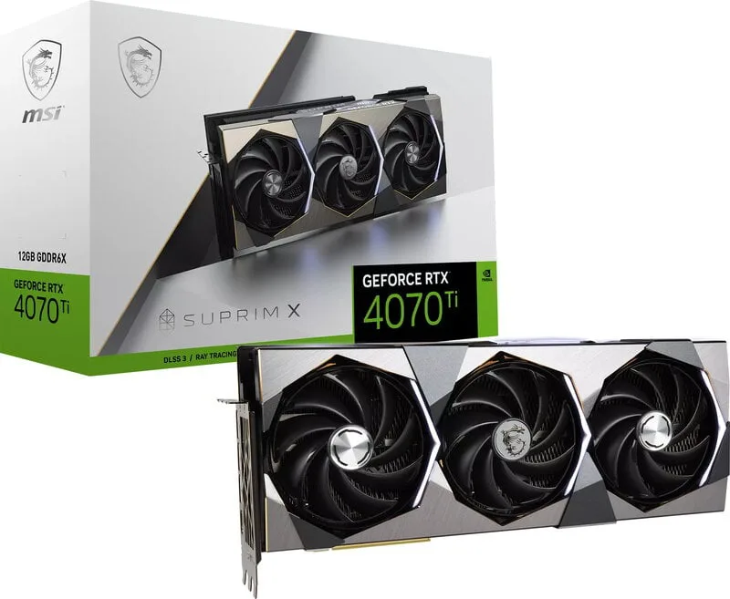 MSI GeForce RTX 4070 Ti SUPRIM X