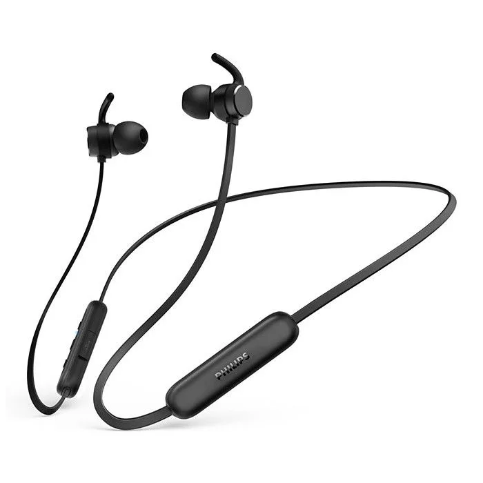 Philips TAE1209BK00 trådlösa in-ear-hörlurar, svarta, IPX5