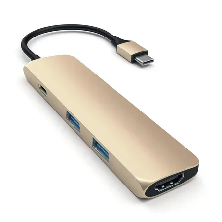 Satechi Slim Aluminium Type-C Multi-Port Adapter 4K