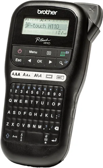 Brother PT-H110 kompakt etikettskrivare