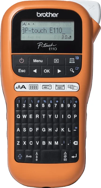 Brother P-touch PT-E110VP etikettskrivare för elektriker