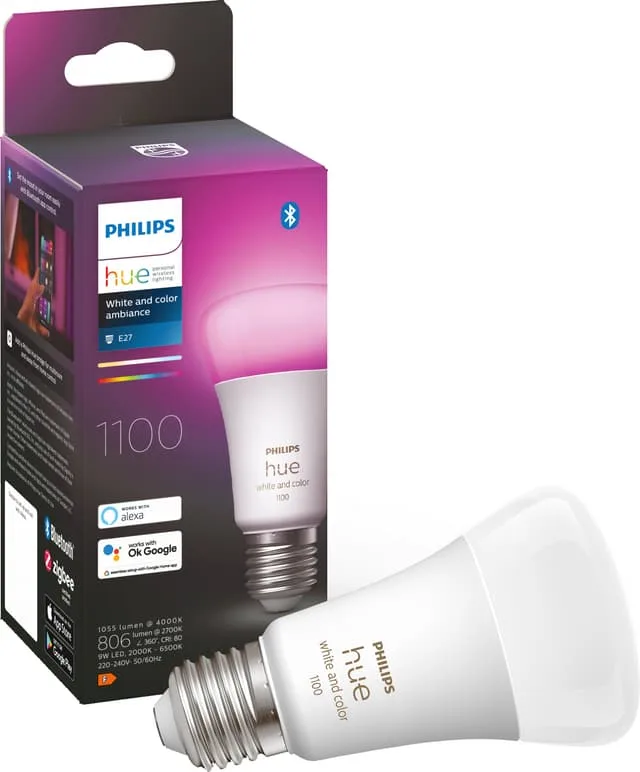 Philips Hue White Color Ambiance E27 1100lm 1-pack
