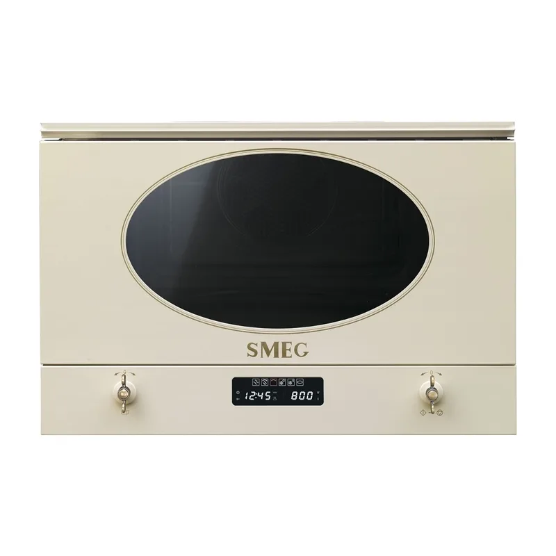 Smeg Colonial Mikrovågsugn MP822PO (creme)