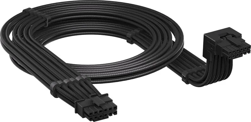 Corsair 90° 12V-2x6 Style A - 600W
