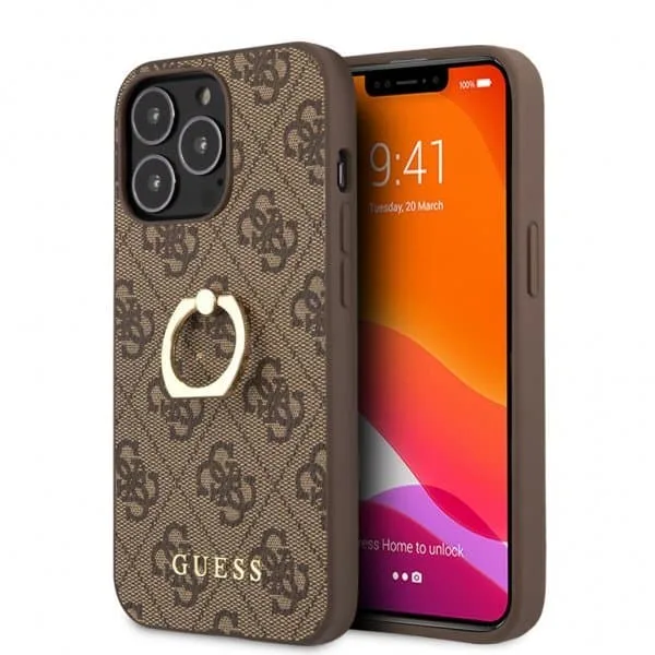 Guess iPhone 13 Pro Skal Ring Stand